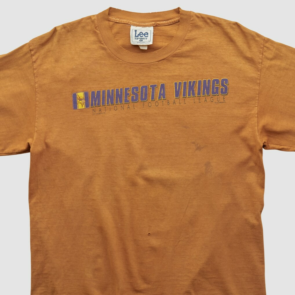 Minnesota Vikings Lee Apparel 2000s Long Sleeve T-shirt - Brown Vintage - Fanatics