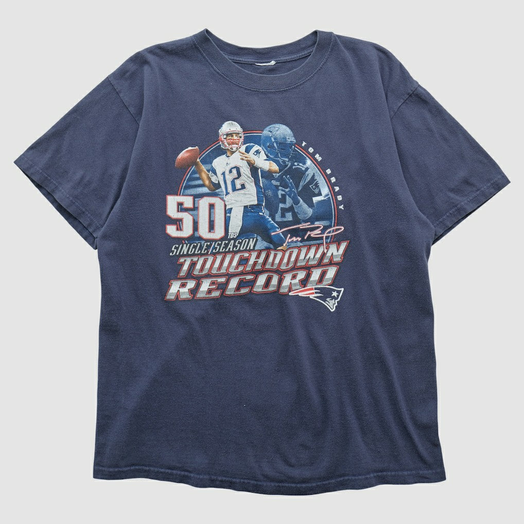New England Patriots 2007 T-shirt - Navy Vintage - Fanatics
