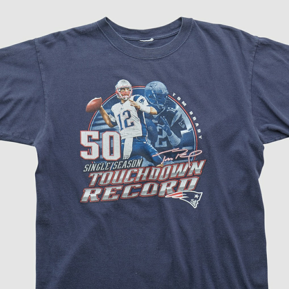 New England Patriots 2007 T-shirt - Navy Vintage - Fanatics