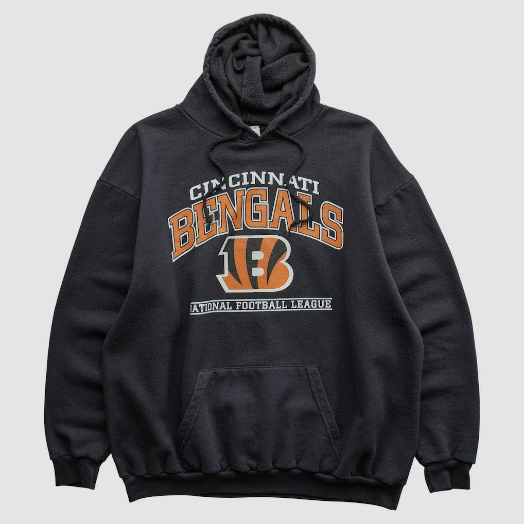 Cincinnati Bengals NFL 2010s Hooded Pullover Sweatshirt - Black Vintage - Fanatics