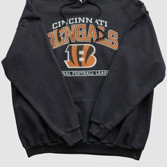 Cincinnati Bengals NFL 2010s Hooded Pullover Sweatshirt - Black Vintage - Fanatics