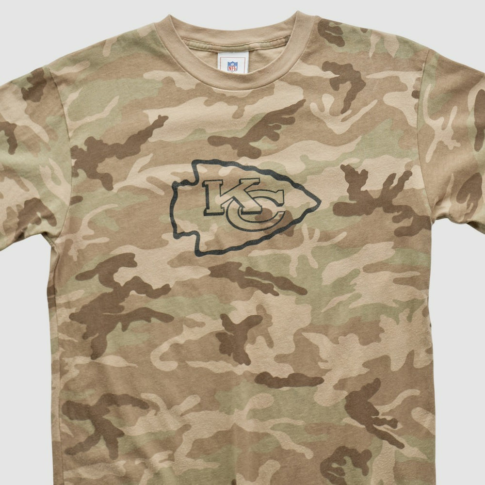 Kansas City Chiefs NFL 2000s T-shirt - Camo Vintage - Fanatics