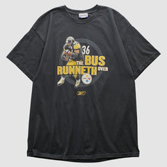 Pittsburgh Steelers Reebok 2000s T-shirt - Black Vintage - Fanatics