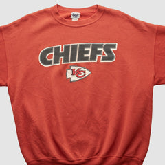 Kansas City Chiefs Lee Sport 2000s Pullover Sweatshirt - Red Vintage - Fanatics