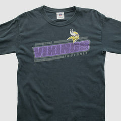 Minnesota Vikings NFL 2010s Long Sleeve T-shirt - Charcoal Vintage - Fanatics