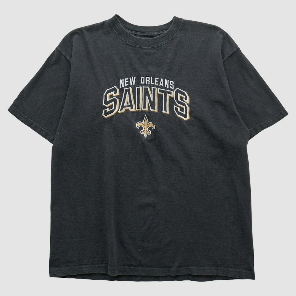 New Orleans Saints Reebok 2000s T-shirt - Black Vintage - Fanatics