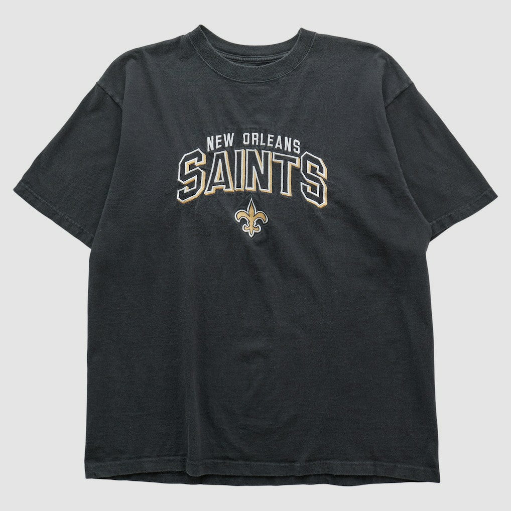 New Orleans Saints Reebok 2000s T-shirt - Black Vintage - Fanatics