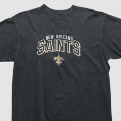 New Orleans Saints Reebok 2000s T-shirt - Black Vintage - Fanatics