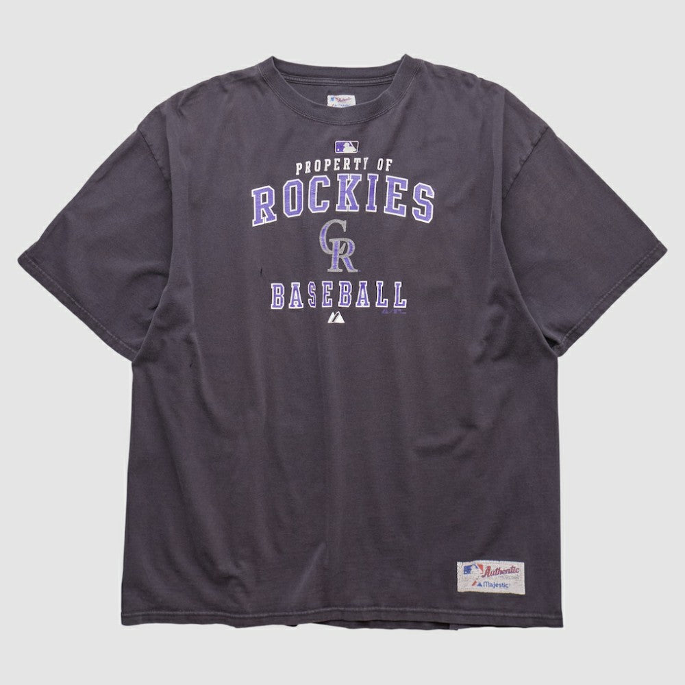 Colorado Rockies Majestic 2000s T-shirt Online