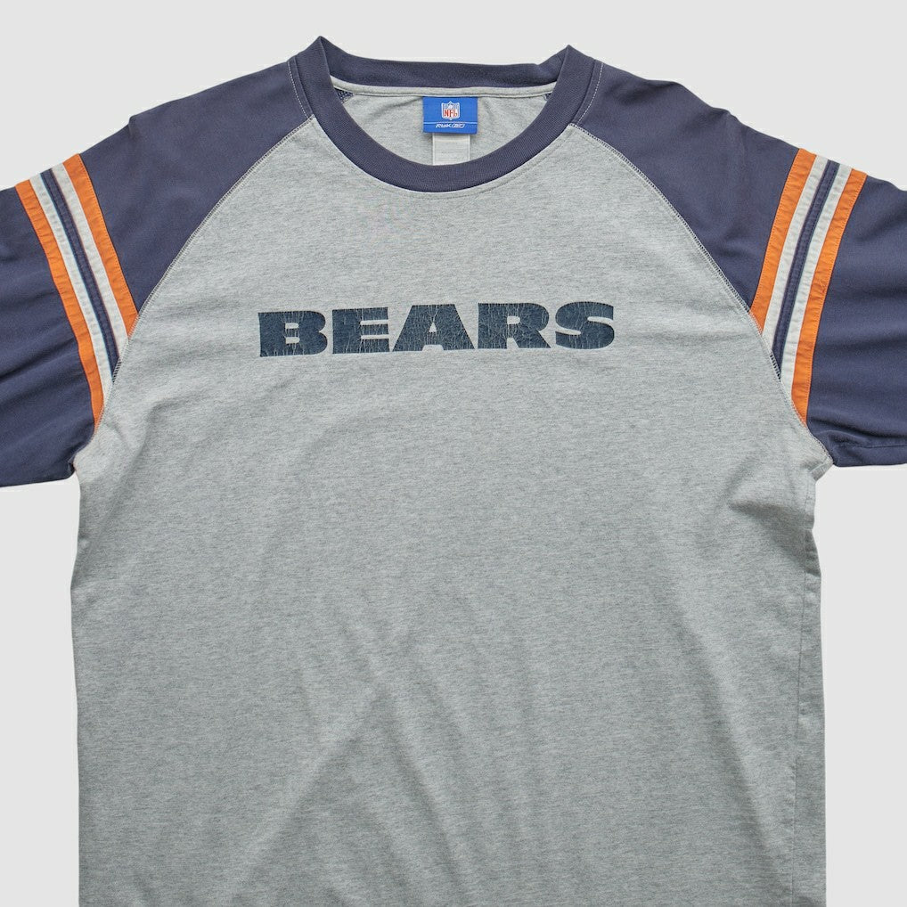 Chicago Bears NFL 2000s Long Sleeve T-shirt - Heather Gray Vintage - Fanatics