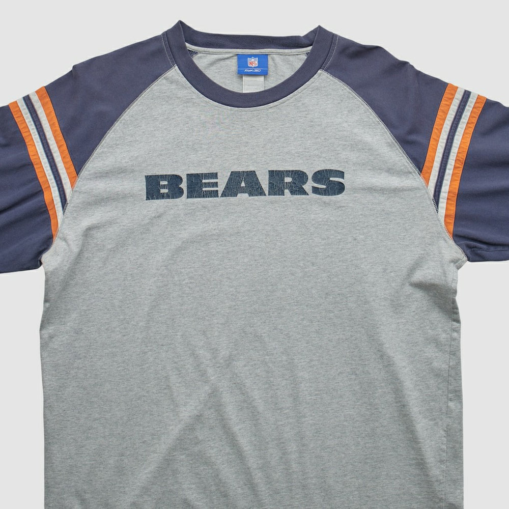 Chicago Bears NFL 2000s Long Sleeve T-shirt - Heather Gray Vintage - Fanatics