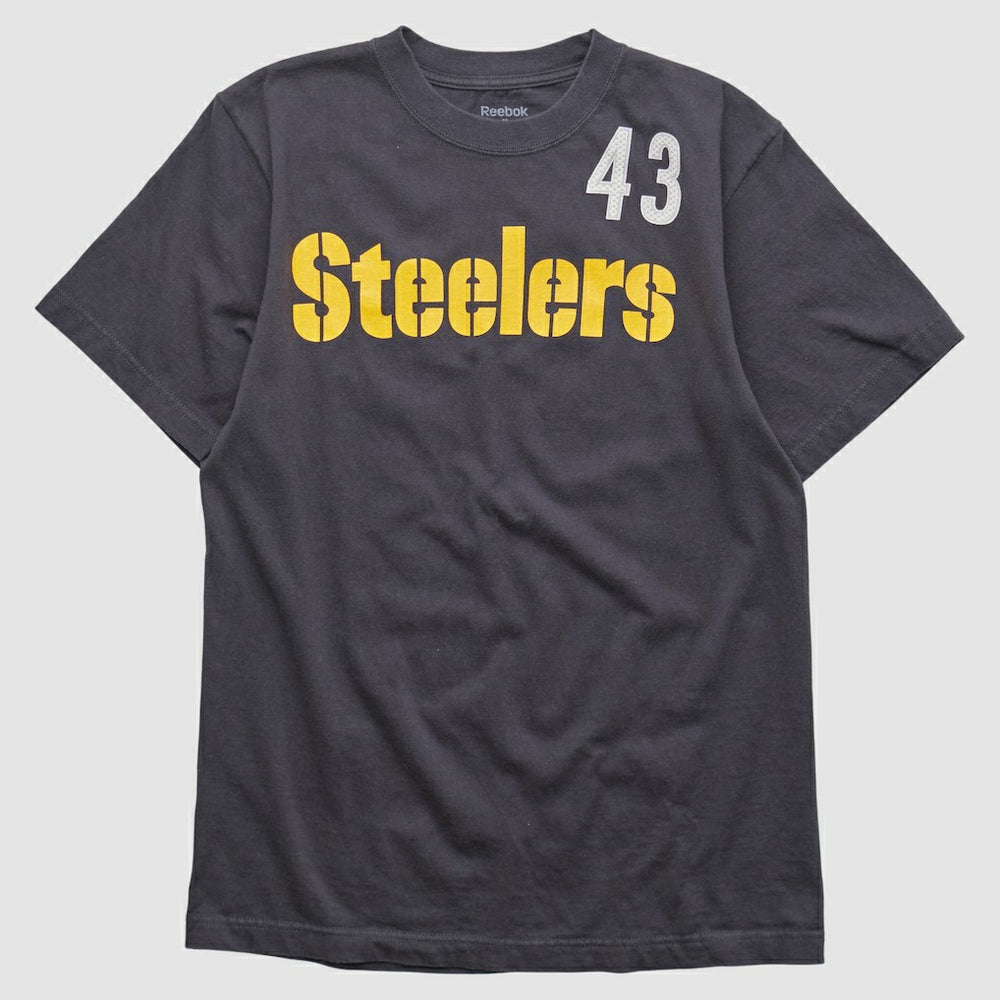 Pittsburgh Steelers Reebok 2000s T-shirt - Black Vintage - Fanatics