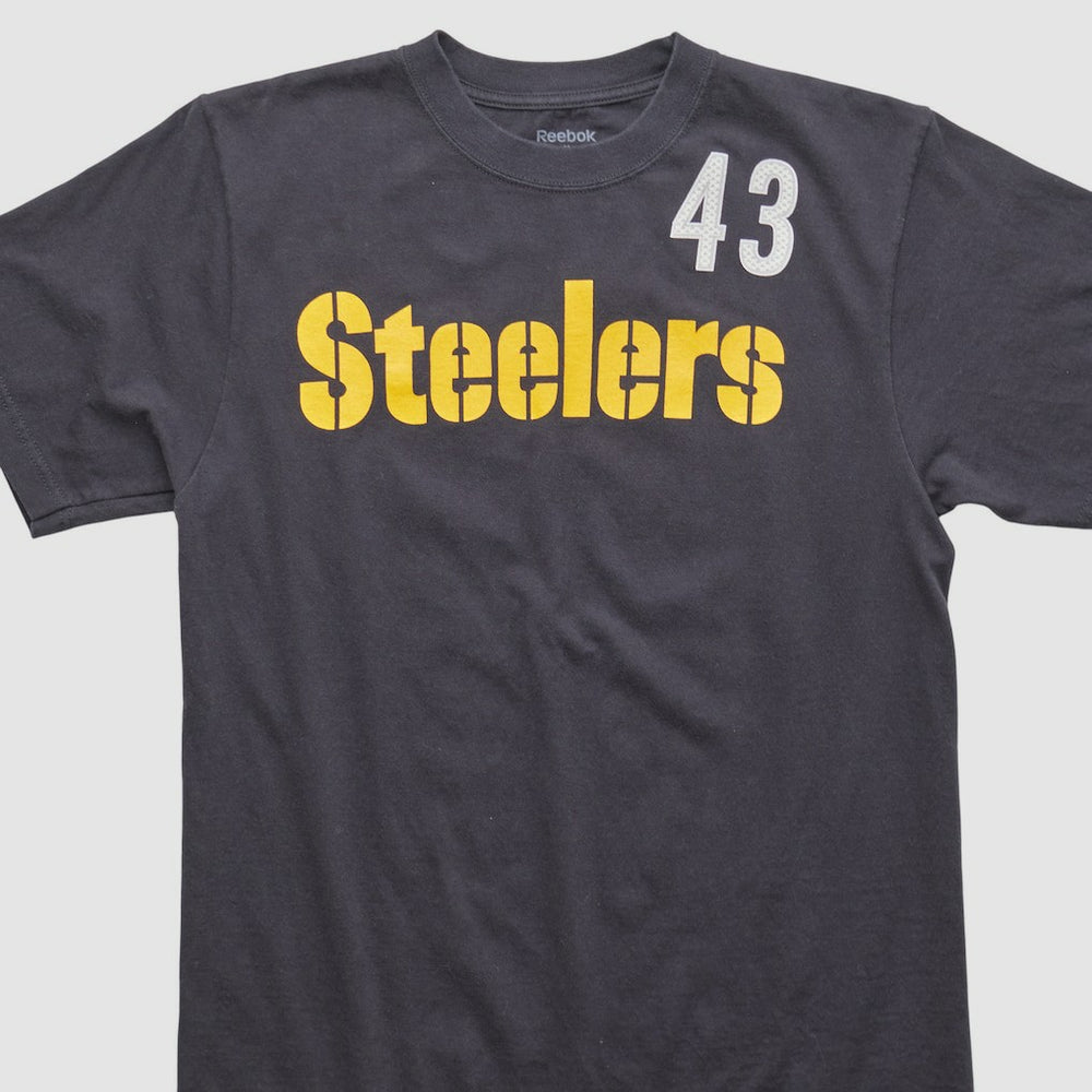 Pittsburgh Steelers Reebok 2000s T-shirt - Black Vintage - Fanatics
