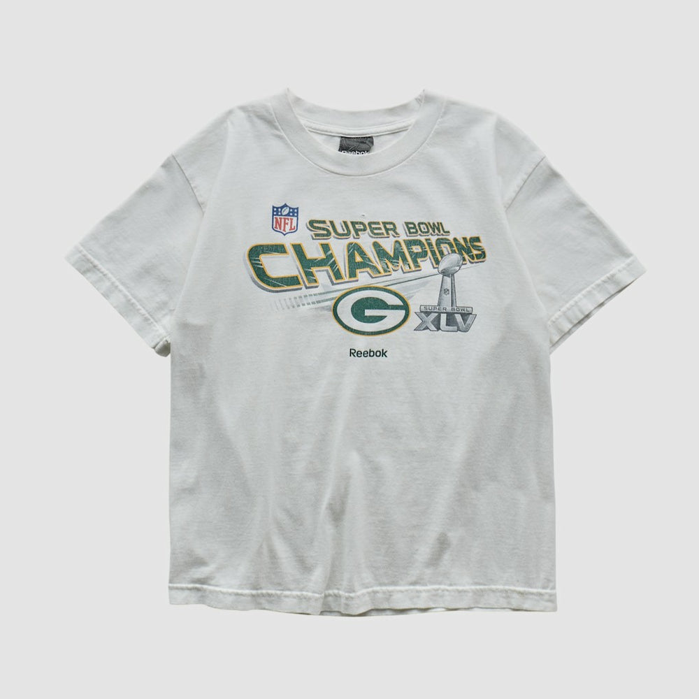 Green Bay Packers Reebok 2011 T-shirt - White Vintage - Fanatics