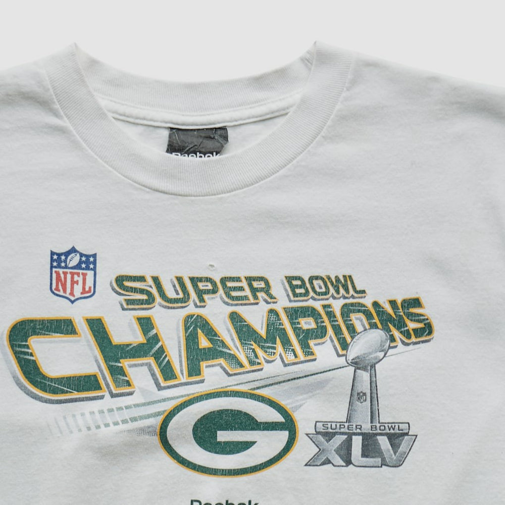 Green Bay Packers Reebok 2011 T-shirt - White Vintage - Fanatics