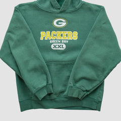 Green Bay Packers NFL 2000s Hooded Sweatshirt - Green Vintage - Fanatics