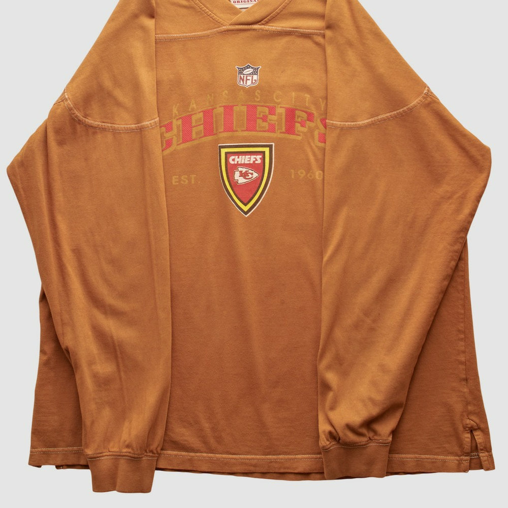 Kansas City Chiefs NFL 2000s Pullover Sweatshirt - Brown Vintage - Fanatics