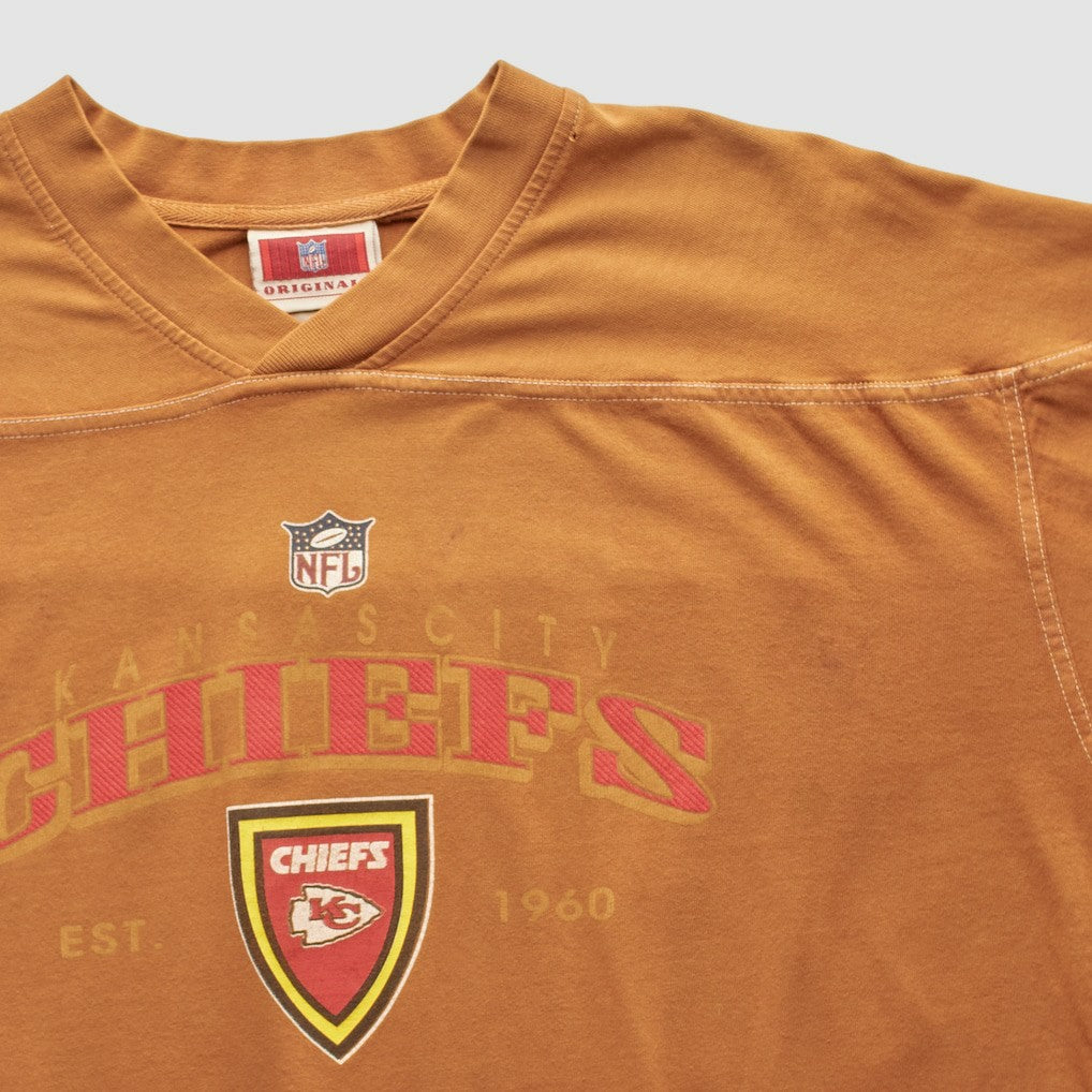 Kansas City Chiefs NFL 2000s Pullover Sweatshirt - Brown Vintage - Fanatics