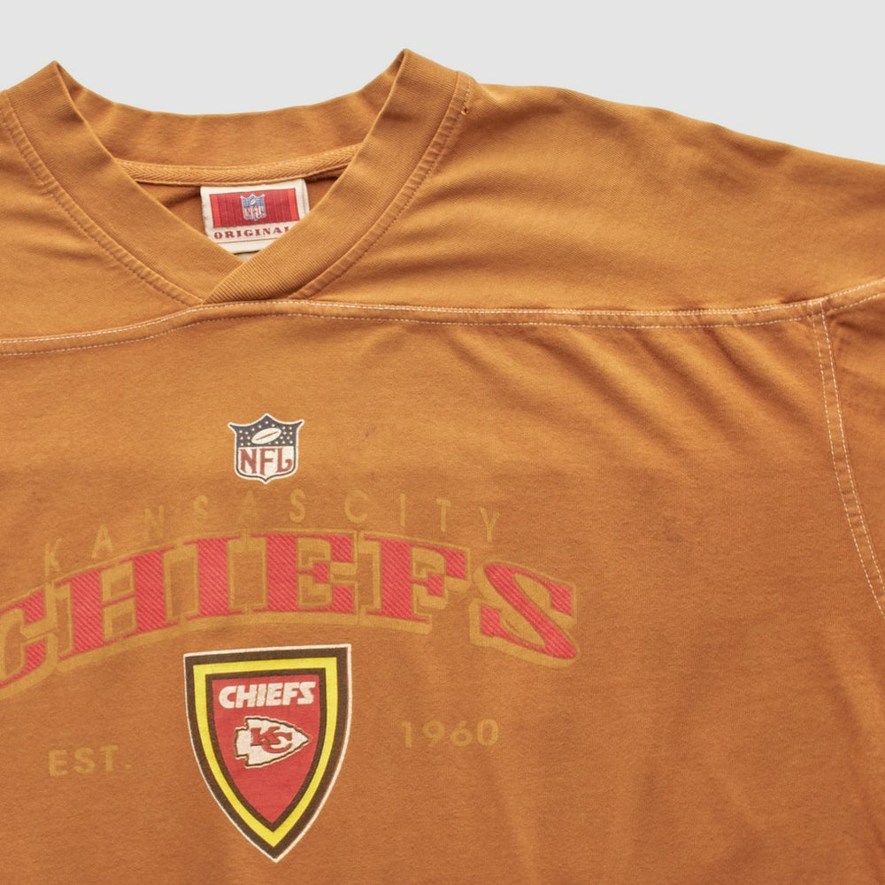 Kansas City Chiefs NFL 2000s Pullover Sweatshirt - Brown Vintage - Fanatics