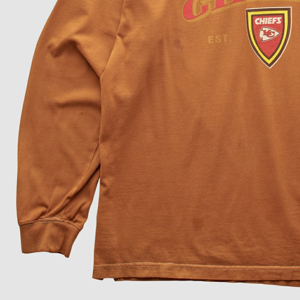 Kansas City Chiefs NFL 2000s Pullover Sweatshirt - Brown Vintage - Fanatics