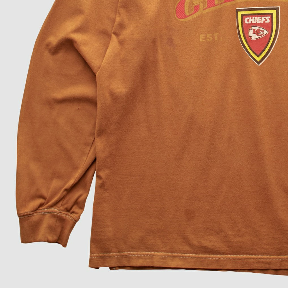 Kansas City Chiefs NFL 2000s Pullover Sweatshirt - Brown Vintage - Fanatics