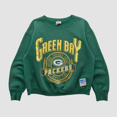 Green Bay Packers Nutmeg Mills 90s Sweatshirt - Green Vintage - Fanatics