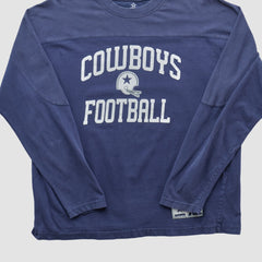 Dallas Cowboys Cowboys Authentic Apparel 2000s Long Sleeve T-shirt - Navy Vintage - Fanatics