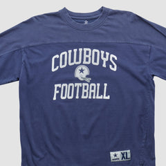 Dallas Cowboys Cowboys Authentic Apparel 2000s Long Sleeve T-shirt - Navy Vintage - Fanatics