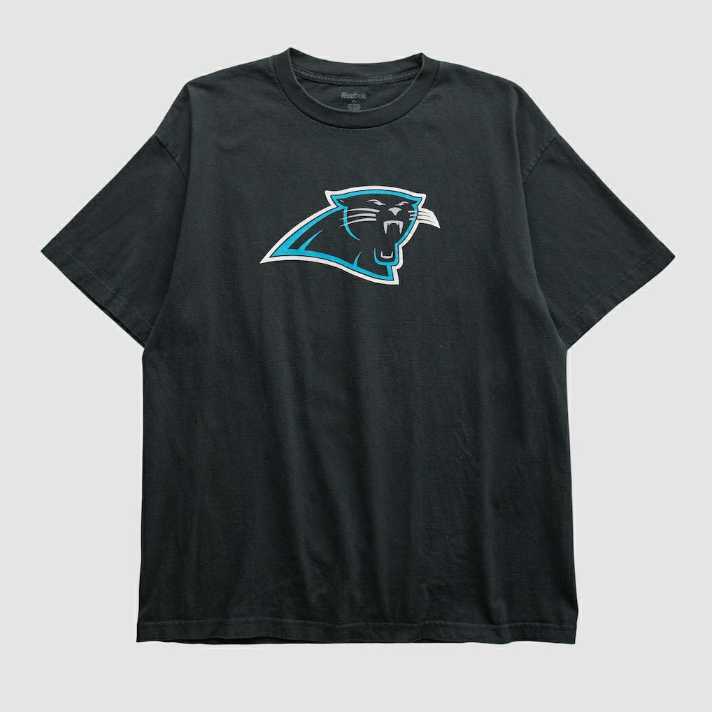 Carolina Panthers Reebok 2000s T-shirt - Black Vintage - Fanatics