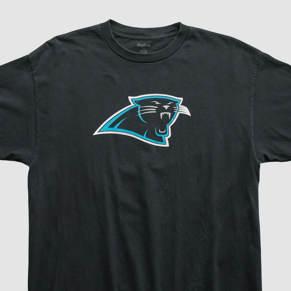 Carolina Panthers Reebok 2000s T-shirt - Black Vintage - Fanatics
