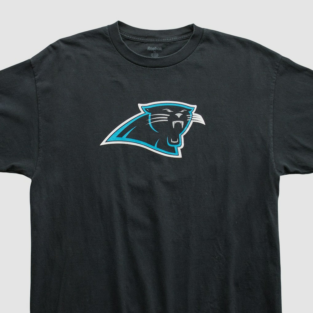 Carolina Panthers Reebok 2000s T-shirt - Black Vintage - Fanatics