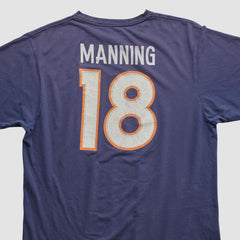 Denver Broncos Reebok 2010s T-shirt - Navy Vintage - Fanatics