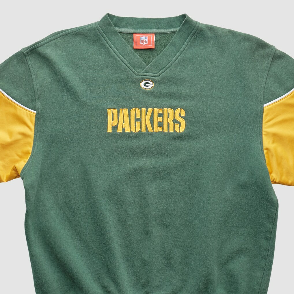 Green Bay Packers NFL 2000s Pullover Sweatshirt - Green Vintage - Fanatics