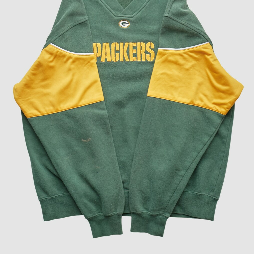 Green Bay Packers NFL 2000s Pullover Sweatshirt - Green Vintage - Fanatics