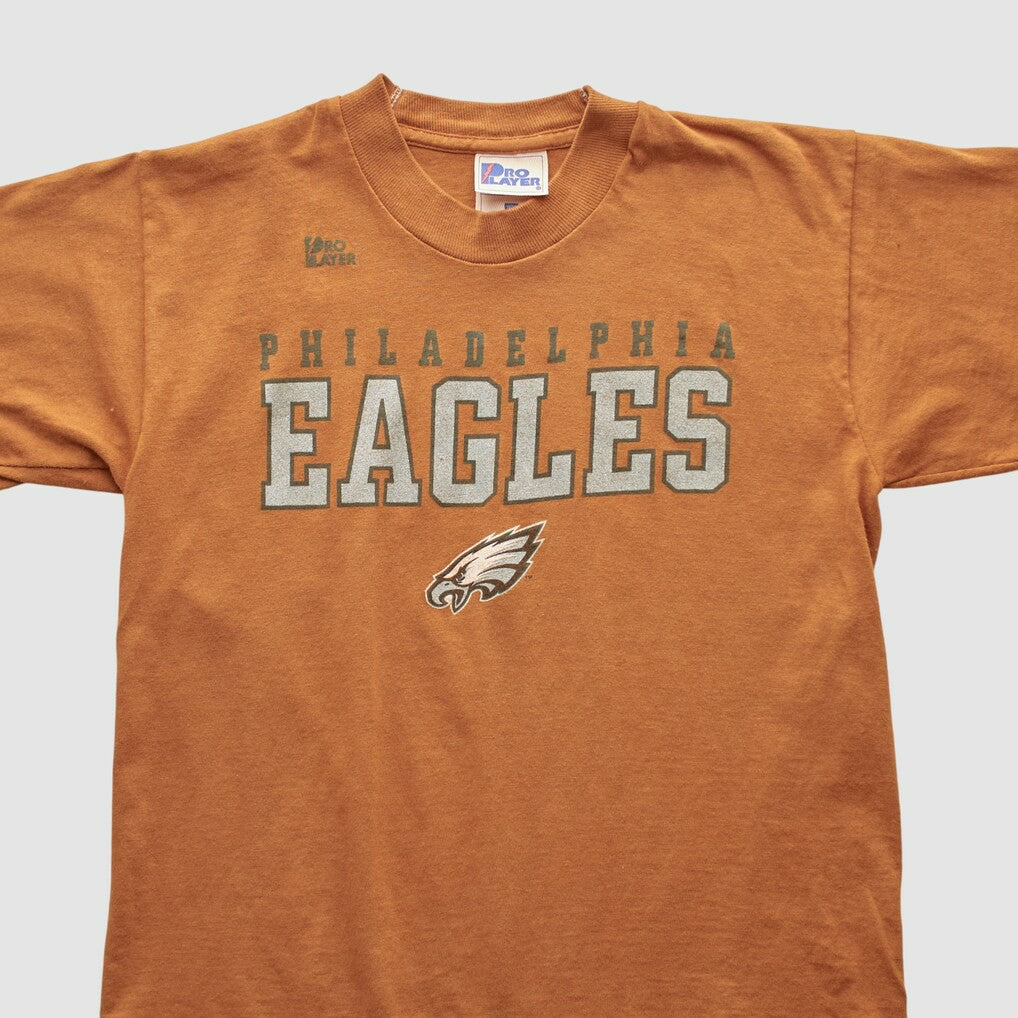 Philadelphia Eagles Pro Player 90s T-shirt - Orange Vintage - Fanatics