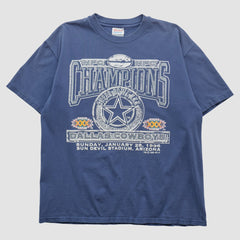 Dallas Cowboys Hanes 1996 T-shirt - Navy Vintage - Fanatics