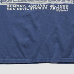 Dallas Cowboys Hanes 1996 T-shirt - Navy Vintage - Fanatics