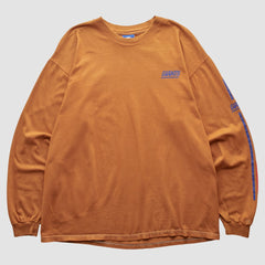 New York Giants Champion 2000s Long Sleeve T-shirt - Orange Vintage - Fanatics