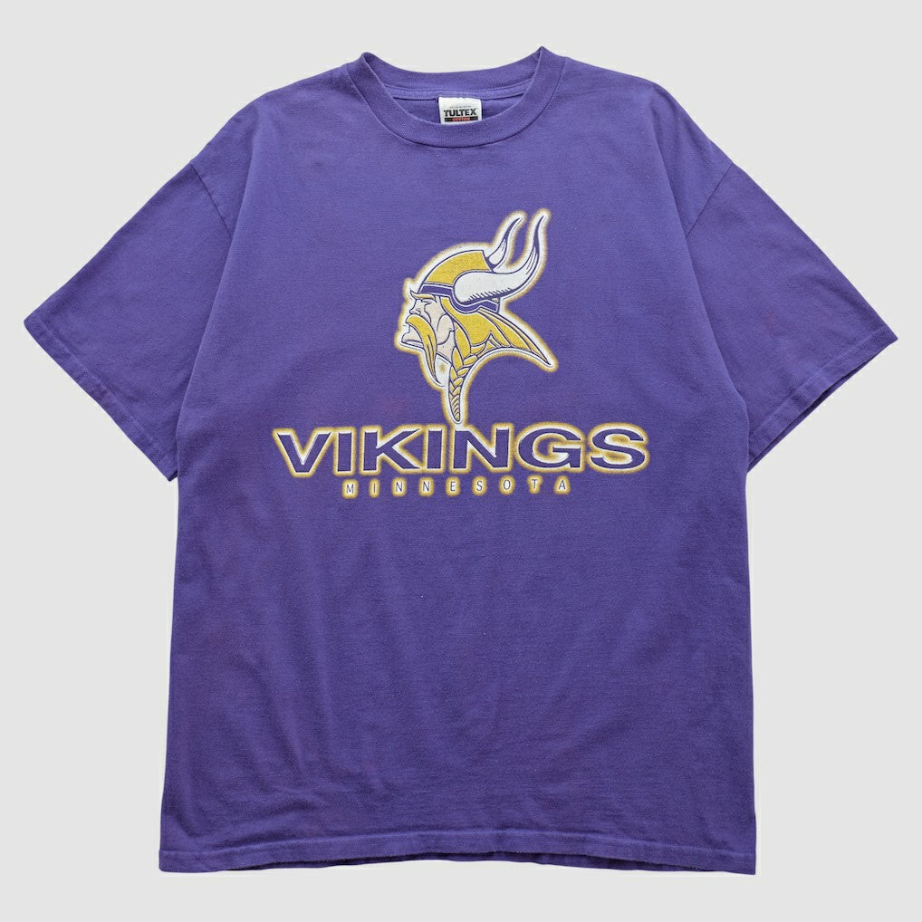 Minnesota Vikings Tultex 90s T-shirt - Purple Vintage - Fanatics