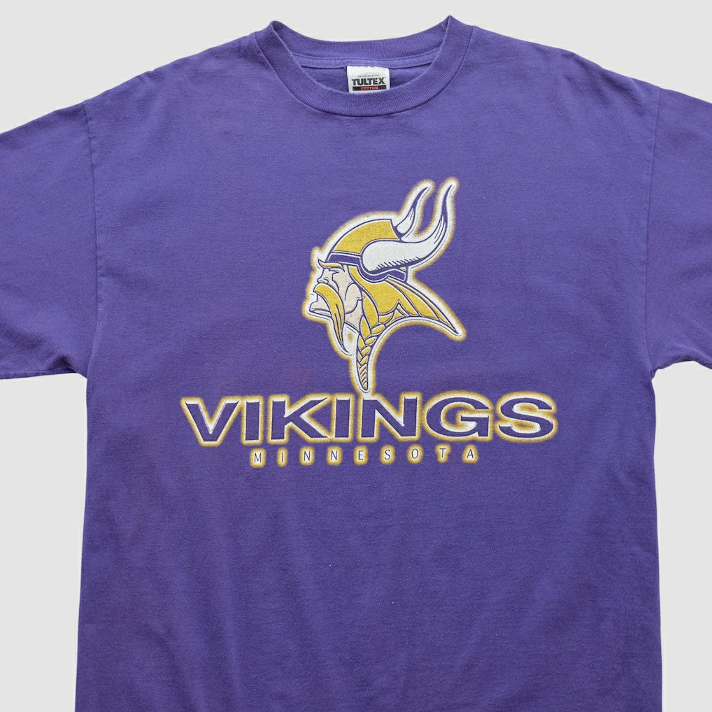 Minnesota Vikings Tultex 90s T-shirt - Purple Vintage - Fanatics
