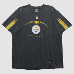 Pittsburgh Steelers Reebok 2000s T-shirt - Black Vintage - Fanatics