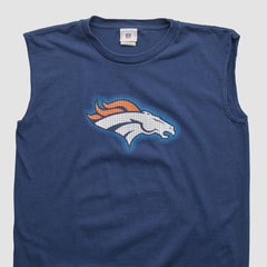 Denver Broncos NFL 2000s Tank - Navy Vintage - Fanatics
