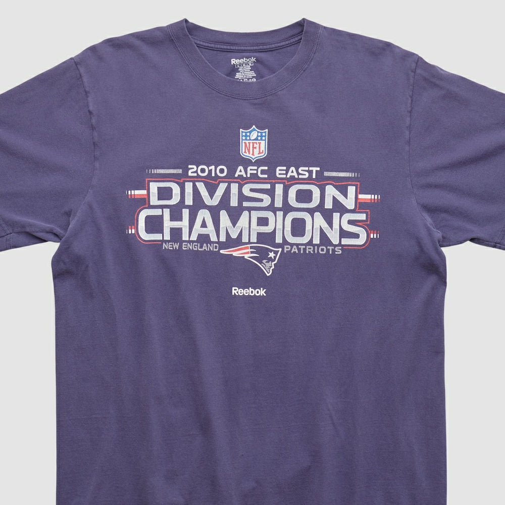 New England Patriots Reebok 2010 T-shirt - Purple Vintage - Fanatics