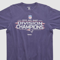 New England Patriots Reebok 2010 T-shirt - Purple Vintage - Fanatics