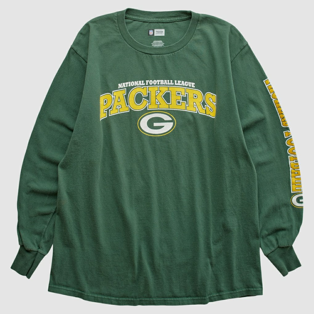 Green Bay Packers NFL 2010 Long Sleeve T-shirt - Green Vintage - Fanatics