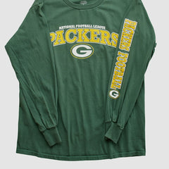 Green Bay Packers NFL 2010 Long Sleeve T-shirt - Green Vintage - Fanatics