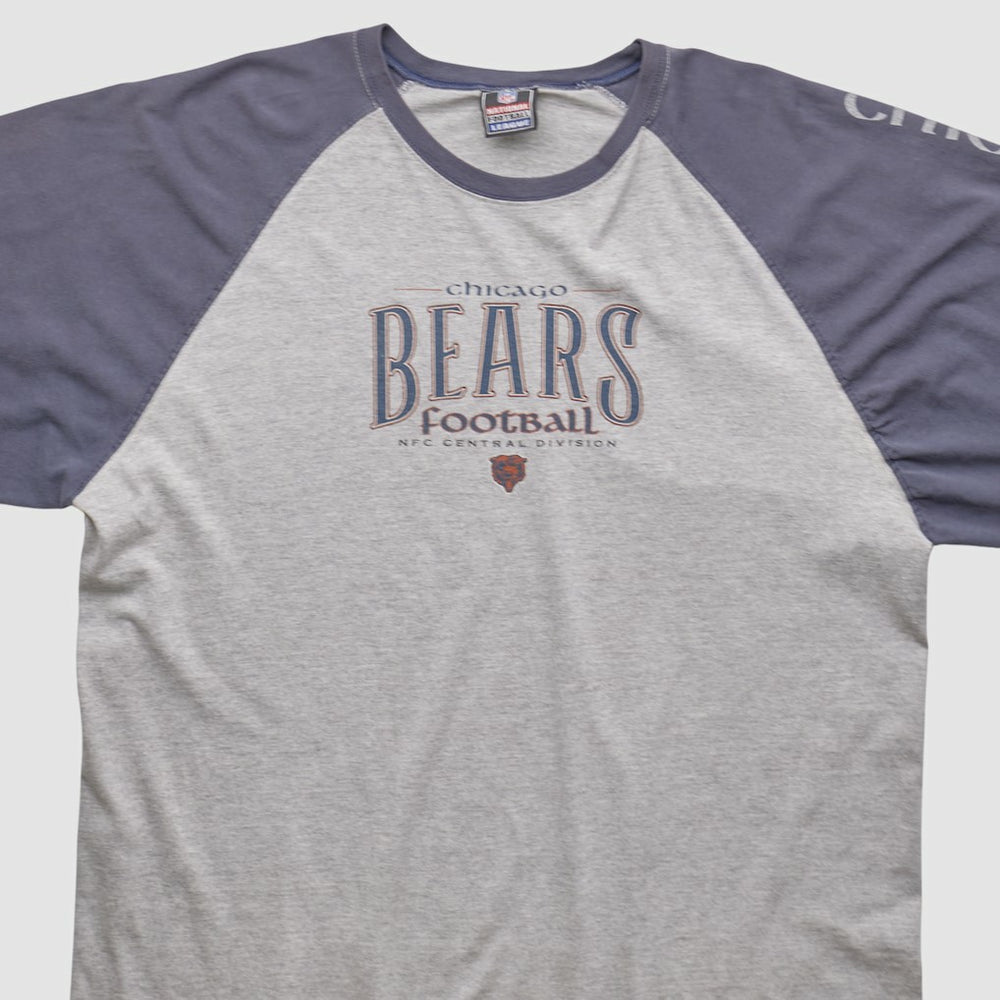 Chicago Bears NFL 2000s Long Sleeve T-shirt - Heather Gray Vintage - Fanatics