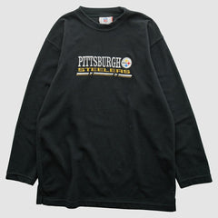 Pittsburgh Steelers NFL 2000s Pullover Sweatshirt - Black Vintage - Fanatics