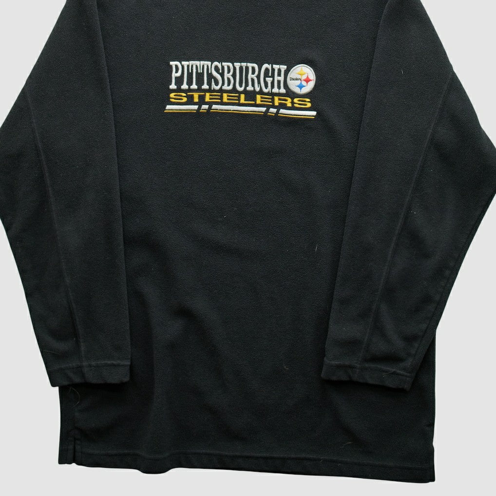 Pittsburgh Steelers NFL 2000s Pullover Sweatshirt - Black Vintage - Fanatics
