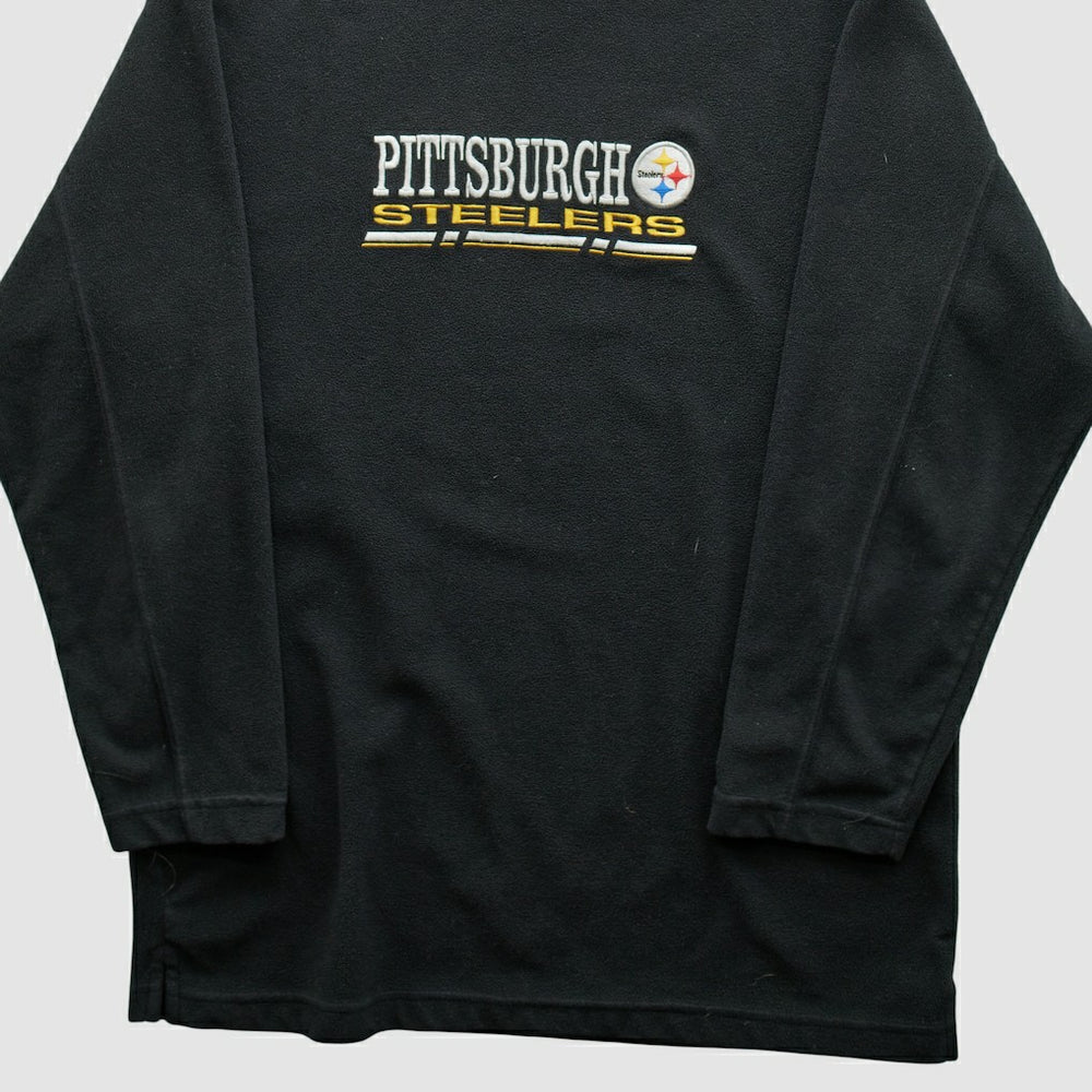 Pittsburgh Steelers NFL 2000s Pullover Sweatshirt - Black Vintage - Fanatics